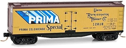 Amazon.com: Micro Trains N Scale Union Refrigerator Transit/Prima ...