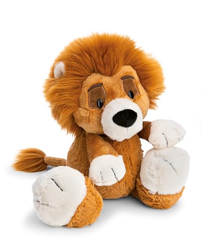 NICI King Kimari the Lion Soft Toy, 35 cm, Brown - 62743
