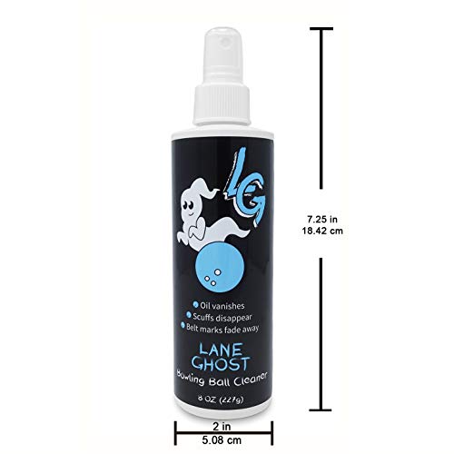 Lane Ghost Bowling Ball Cleaner Spray USBC Approved Oil, Scuff, and