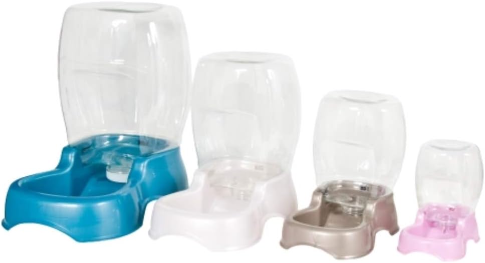 Petmate Pet Cafe Waterer Cat and Dog Water Dispenser 4 Sizes, 3 GAL, Pearl Tan: Pet Supplies