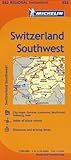Michelin Switzerland: Southwest Map 552 (Maps/Regional (Michelin)) by 
