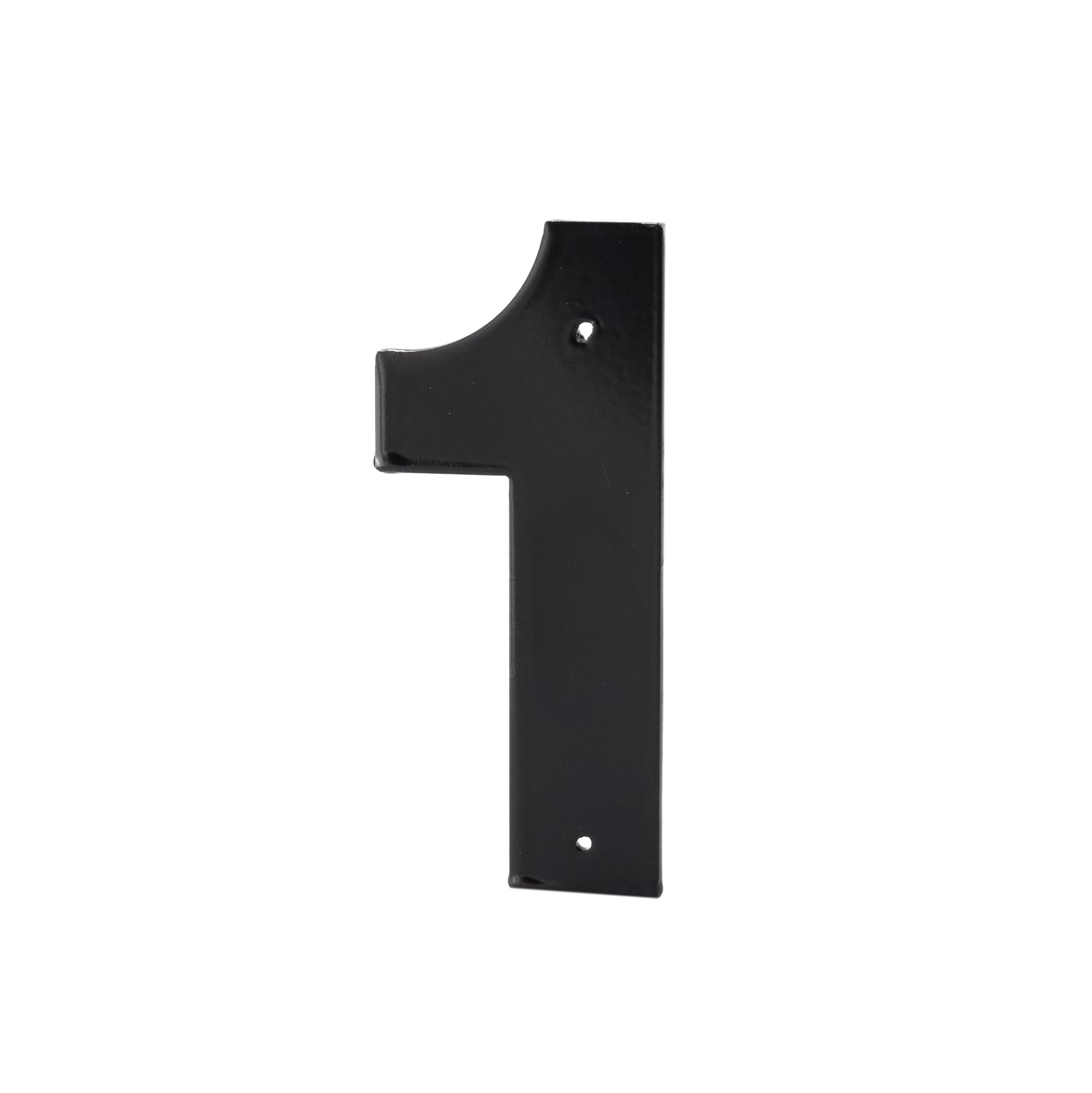 Montague Metal Products Helvetica Font Individual House Number, 1, 10-Inch