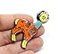 Llama Astronaut Lapel Enamel Pin In a Spacesuit With Flies Flying Inside The Helmet
