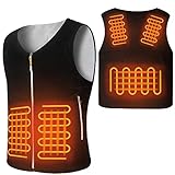 GODONLIF Heated Vest, USB Rechargeable Lightweight