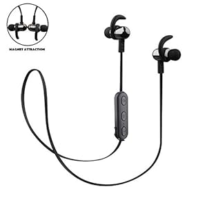 Wayona Earphones for Smart Phones (Bluetooth, Black)