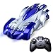 Force1 Remote Control Car Gravity Defying RC Car - RC Cars for Kids and Adults, Race Car Boys Toys for Floor or Wall w/ USB for Rechargeable Fast RC Car (Blue)
