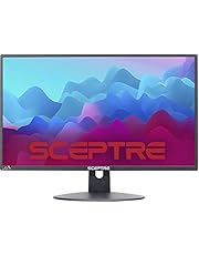 Sceptre 20" 1600 x 900 75Hz LED Monitor 2X HDMI VGA Built-in Speakers, Machine Black Wide Viewing Angle 170° (Horizontal) / 160° (Vertical) Machine Black 2021 (E209W-16003RT)