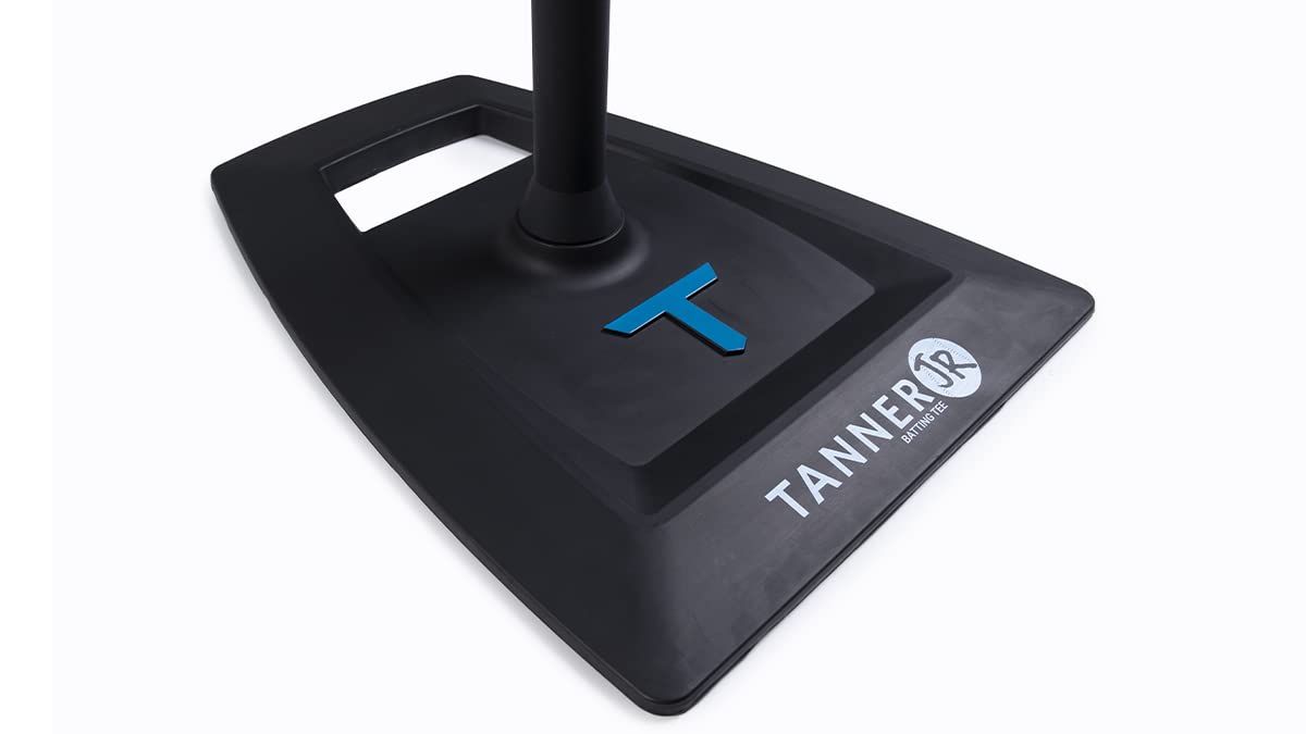 Tanner Jr. Batting Tee for Kids and Toddlers. Durable Youth T Ball Tee T Ball Stand with Easy Height Adjustments and Flexible Rubber Cone. Built to Last. Learn Like Pro on This Tee Ball Tee