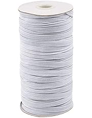 Elastico Per Cucito Nero 25mm X 5,5m - Fascia Elastica Per Pantaloni, Parrucche E Biancheria - Foto 6