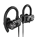 TaoTronics Bluetooth Headphones, Wireless Earphones with Adjustable Earhooks for Extra Stability (IPX6 Waterproof & Sweat-Proof, AptX Lossless Sound, 8 Hours Playtime)