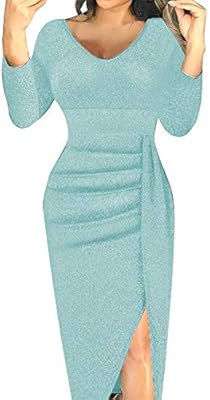 light blue velvet dress