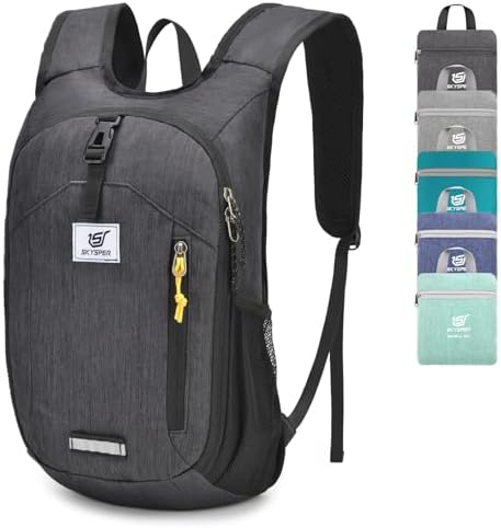 Small Performance Twill Backpack, Lightweight Daypack, 10L Capacity Ozark Trail Day Pack, 10L Capacity, Light Green Embossed  main image 4