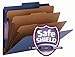 Smead Pressboard Classification File Folder with SafeSHIELD® Fasteners, 3 Dividers, 3