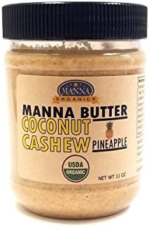 Manna Butter Coconut Cashew Pineapple Butter 11 oz.