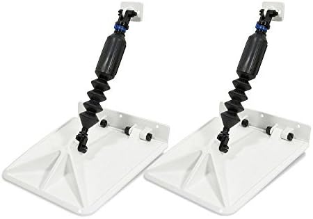 NauticusSmart Tabs SX 9.5" x 10" w/60lb Actuator - White by Nauticus