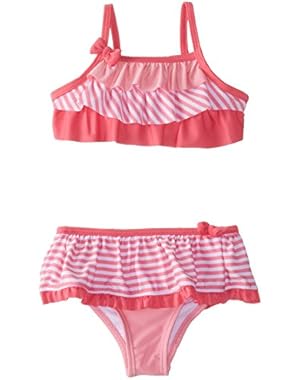 ABSORBA Baby Girls' Two Piece Swimsuit