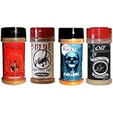 Spice Gift Set Ghost Pepper Powder Trinidad Moruga Scorpion Habanero Chili Hot Spice Pack