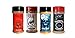 Wicked Tickle Ghost Pepper Powder Scorpion and Habanero Chili Spice 4 Pack Gift Set