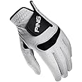PING New RH Sensor Sport White/Black Solite Cabretta Leather Golf Glove Mens (S)