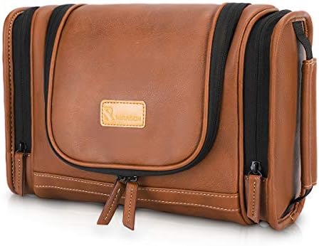 MIRASON Hanging Toiletry Bag for Men Dopp Kit Waterproof Travel