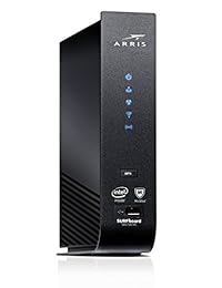 ARRIS Surfboard (32x8) DOCSIS 3.0 Cable Modem, Certificado para Comcast Xfinity, Spectrum, Cox, Cablevision & More, Negro