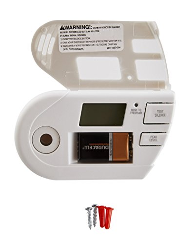 FIRST ALERT Combination Explosive Gas and Carbon Monoxide Alarm with Backlit Digital Display, GCO1CN