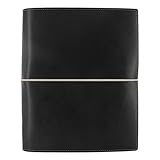 Filofax 2018 Domino Organizer, A5 (8.25 x 5.75), Black, Planner with to do and Contacts Refills, Indexes and notepaper (C027868-18)