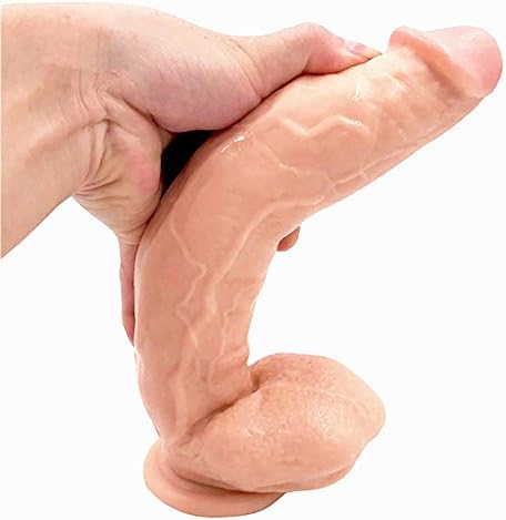 12" Huge-Dick with Privacy Shipping,KANGVO Big Size Realistic Large-Dick With Strong Suction Cup,Harness Compatible,K8-V6-A2X3,White