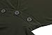 Zeagoo Women Long Sleeve Button Decor Slim Casual Basic T-shirt Blouse,Army Green,XX-Large