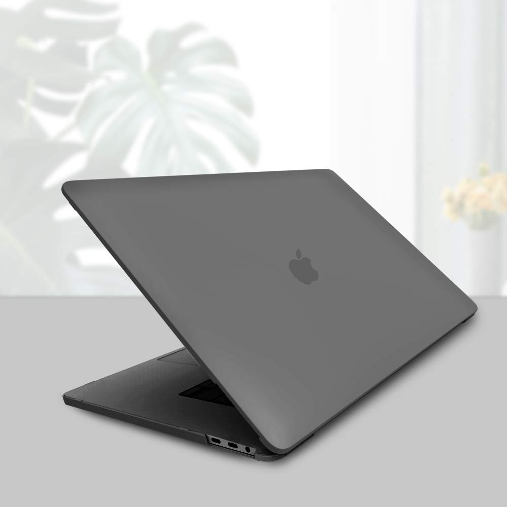 PETERONG Compatible with MacBook 12” Slim Hard Case 2015/2016/2017 Release (Model A1534), Hard Shell Cover Compatible with MacBook 12 inch Retina Display(Black)