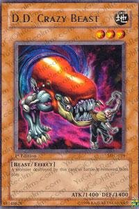 Yu-Gi-Oh! - D.D. Crazy Beast (MFC-019) - Magicians Force - 1st Edition - Rare