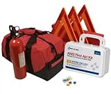 Safety and Trauma Supplies Essential All-in-One DOT OSHA ANSI Compliant Kit