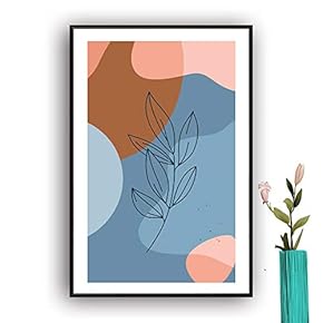 Framed Canvas Wall Art Picasso Poster Print of Woman Canvas Prints Home Artwork Decoration for Living Room,Bedroom - 16x24 inches