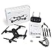 RCtown R10 Foldable FPV Drone with Camera 720P for Adults, WiFi FPV Live Video RC Quadcopter with Altitude Hold, Follow Me, Gesture Photography