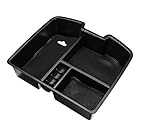 Salusy Center Console Armrest Storage Box Insert Organizer Tray For GMC Trucks & Suv's 07-14
