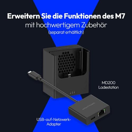 NETGEAR Nighthawk M7 | Mobiler WLAN-Router 5G mit eSIM | Tragbarer WiFi-Hotspot mit physischem SIM-Slot kompatibel mit jedem Anbieter. | 5G/4G/LTE | WiFi 7 | bis zu 3,6 Gbit/s | MH7150 10