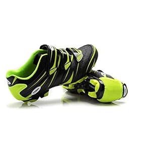 Mountainbike fietsschoenen MTB-schoenen voor mannen/vrouwen, ademend, antislip, compatibel Shimano SPD-systeem – 38 EU