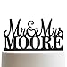 Custom Personalized Mr & Mrs Wedding Cake Topper With Your Last Name Acrylic Cake Topper for Special Events