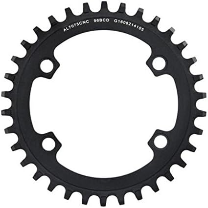 NewWayHub Mountain bicycle crank chainwheel mtb crankset bike chainring 34T BCD 96mm use M8000 cranks,Black