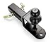 Black Boar ATV/UTV Mount with Hitch Winch Strap Loop (1 7/8" Ball, 2" Shank) (66027)