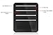ICY DOCK Quad Bay 2.5” 3.5” SATA HDD/SSD USB 3.0/eSATA External JBOD Hard Drive Enclosure - Black - ICYCube MB561U3S-4SB R1