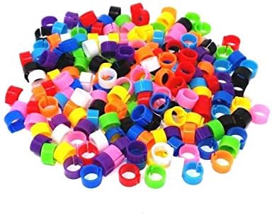 TG888 Bird Rings Leg Bands Pigeon Parrot Finch Canary Hatch Poultry Rings 100 Pieces