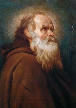 Saint Anthony Abbot Poster Print by Diego Velazquez
