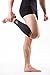 CopperSport Copper Compression Calf Sleeve Support - Suitable for Athletics, Tennis, Golf, Basketball, Sports, Weightlifting, Joint Pain Relief, Injury Recovery (Single Sleeve)