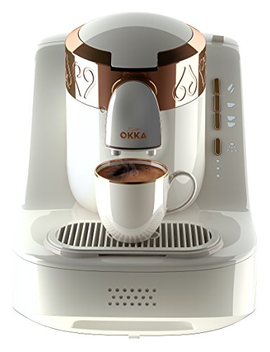 Arzum Okka Ok001 Automatic Turkish / Greek Coffee Machine, 220 – 240 V, Eu Plug White