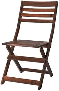 IKEA APPLARO - Silla plegable, marrón: Amazon.es: Hogar