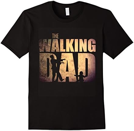 Men's The Walking Dad - Funny Gift for Dad XL Black