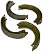 Complete Tractor 1102-2001 Brake Shoes, Brown primary
