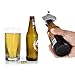 Barware Gear: Brushed Stainless Steel Wall Mounted Bottle Opener with Free SS Mounting Screws.Pop the cap open on your Soda and Beer Bottle