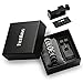 Hottime 591 PCS Bio Elements Energy Stone Pure Titanium Magnetic Golf Bracelets (Black Gun)